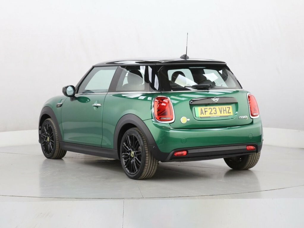 Mini Electric Hatchback Green #5
