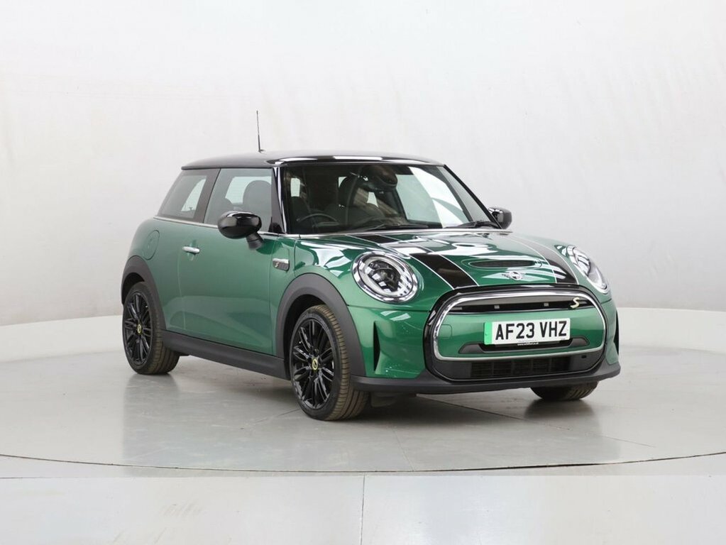 Mini Electric Hatchback Green #2