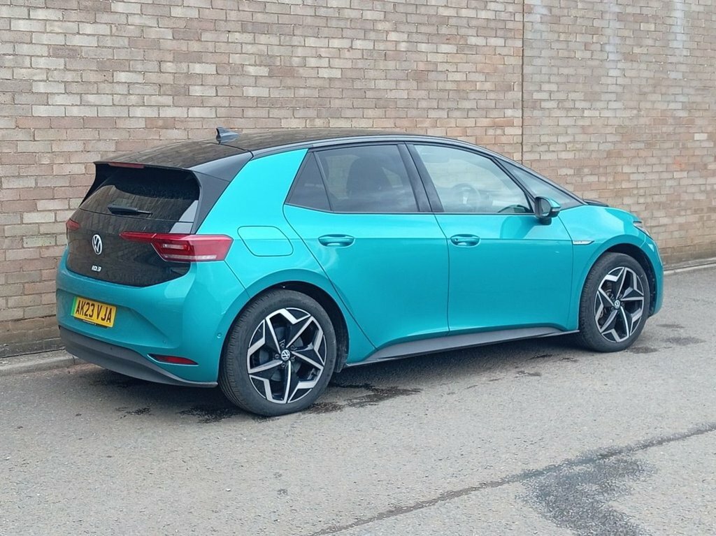 Volkswagen ID.3 Hatchback AK23VJA Blue #3