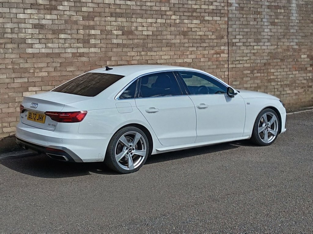 Audi A4 2L S Line BL72JHK White #4