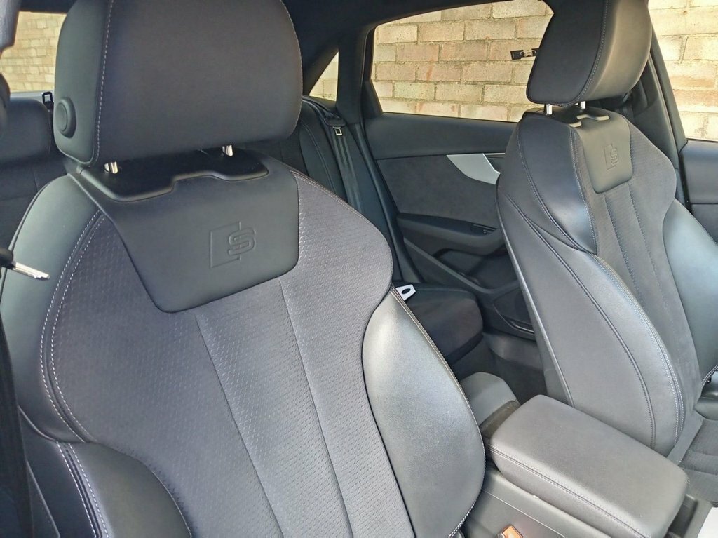 Audi A4 2L S Line BL72JHK White #5