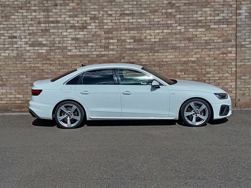 Audi A4 2L S Line BL72JHK White #3