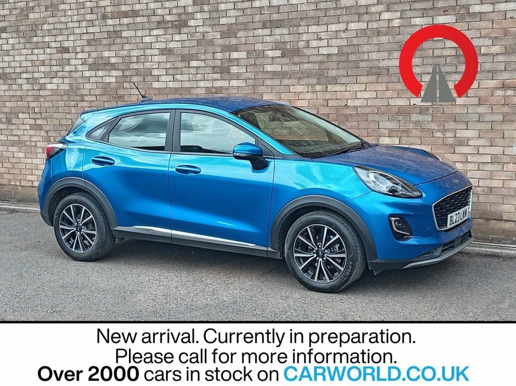 Ford Puma 1L Titanium Blue