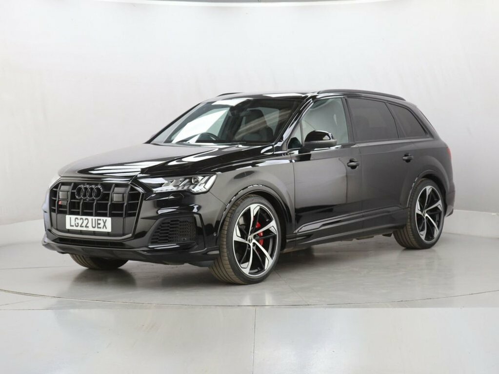 Audi SQ7 4L Black Edition Black #4