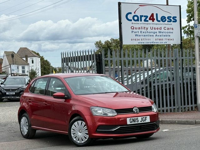Volkswagen Polo 1.2 Tsi Bluemotion Tech Se Hatchback Ds Red #2