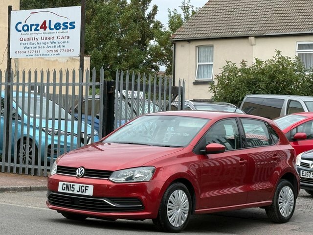 Volkswagen Polo 1.2 Tsi Bluemotion Tech Se Hatchback Ds Red #3