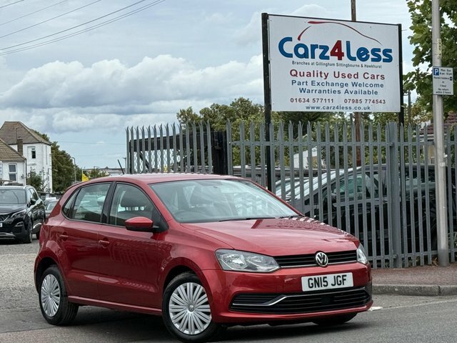 Volkswagen Polo 1.2 Tsi Bluemotion Tech Se Hatchback Ds Red