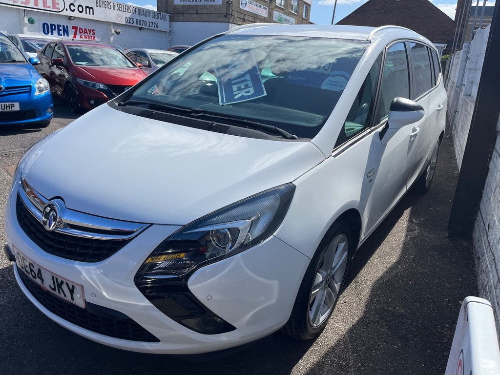 Vauxhall Zafira 2.0 Cdti Sri White #2