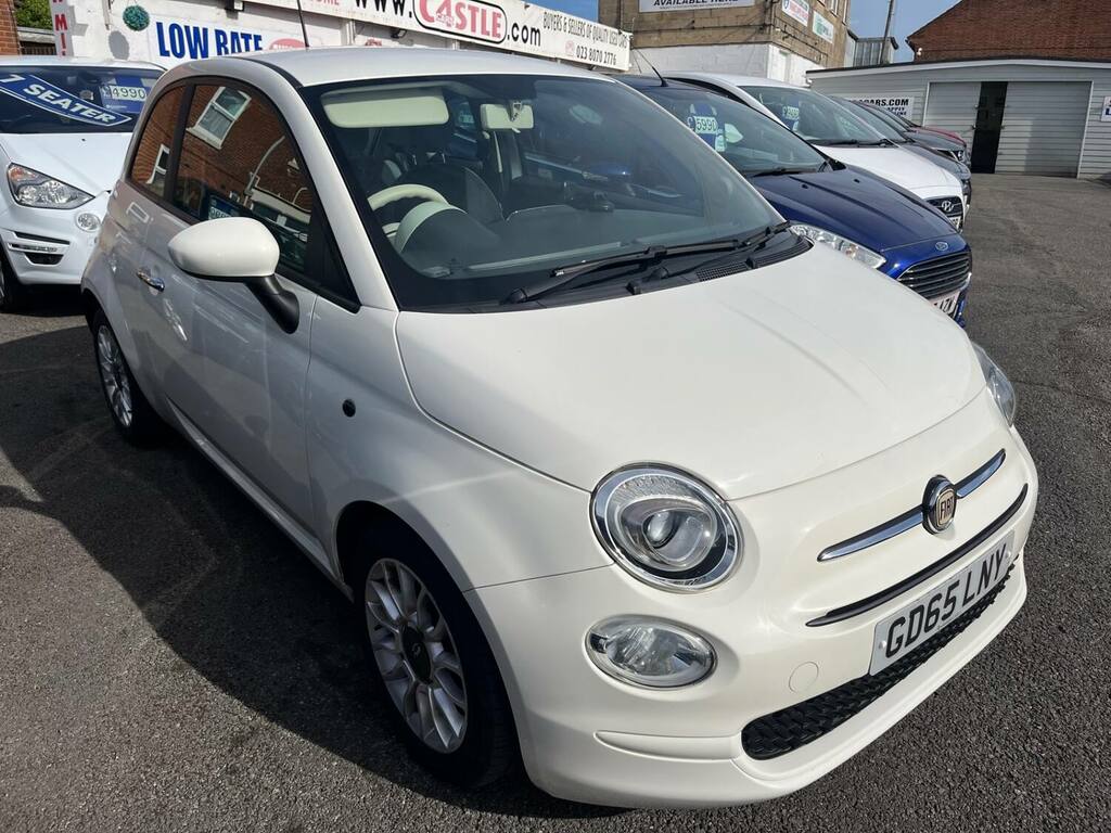 Fiat 500 0.9 Twinair Pop Star White