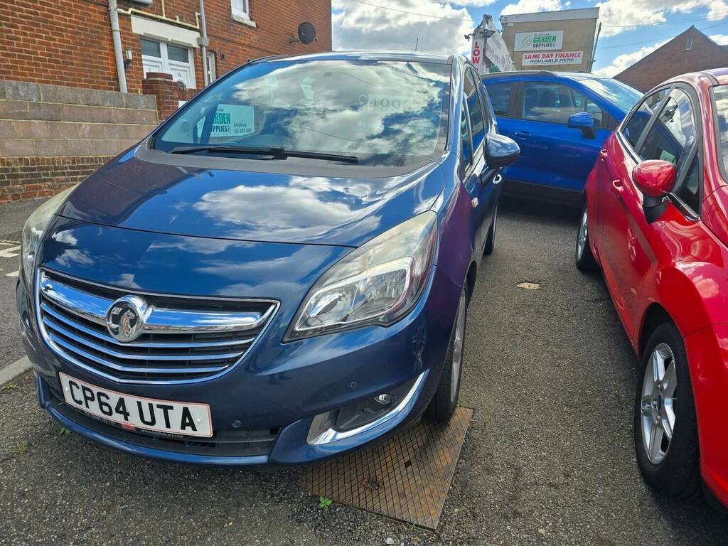 Vauxhall Meriva 1.4I 16V Tech Line Blue #3
