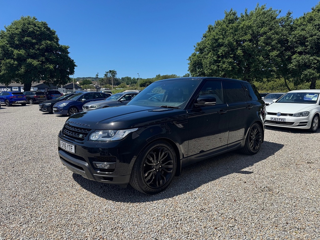 Land Rover Range Rover Sport Sd V6 Hse Dynamic Black #4