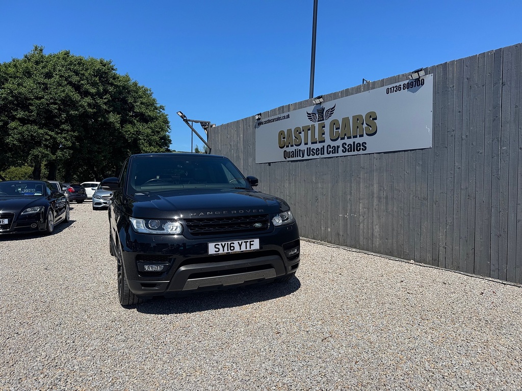 Land Rover Range Rover Sport Sd V6 Hse Dynamic Black #2