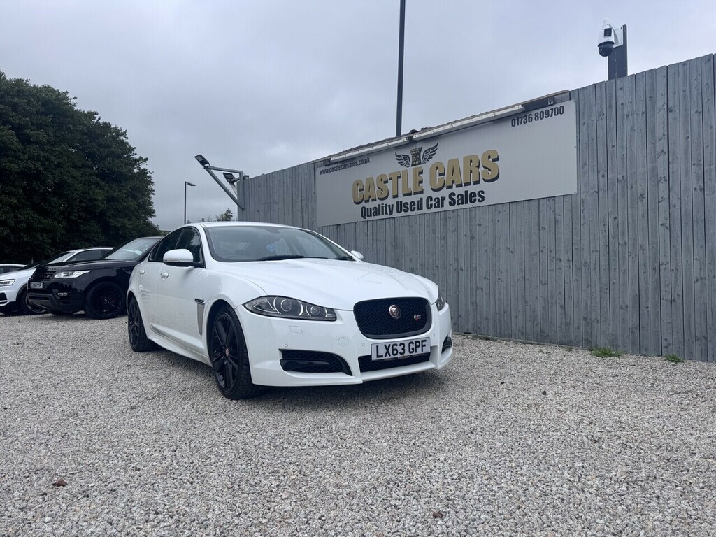 Jaguar XF D S V6 Portfolio White #2