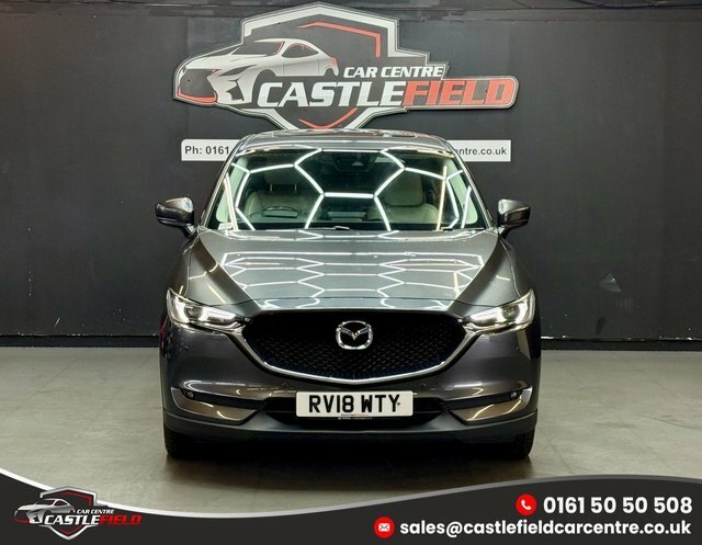 Mazda CX-5 2018 2.2 Skyactiv-d Sport Nav Suv Grey #2