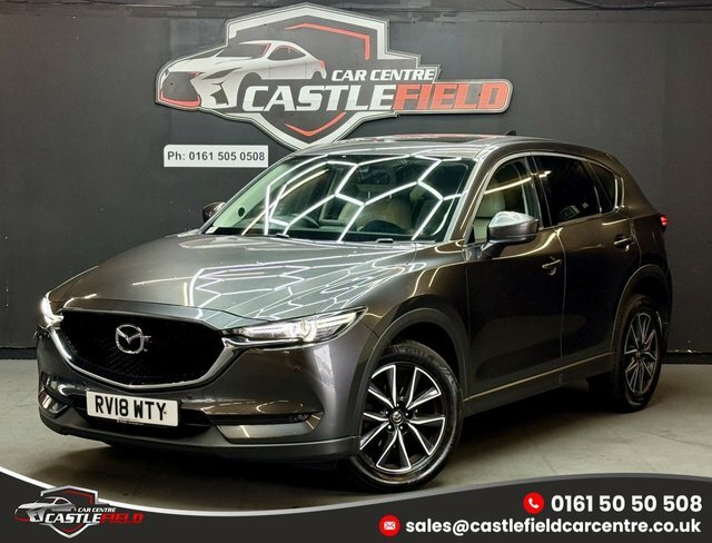 Mazda CX-5 2018 2.2 Skyactiv-d Sport Nav Suv Grey #3