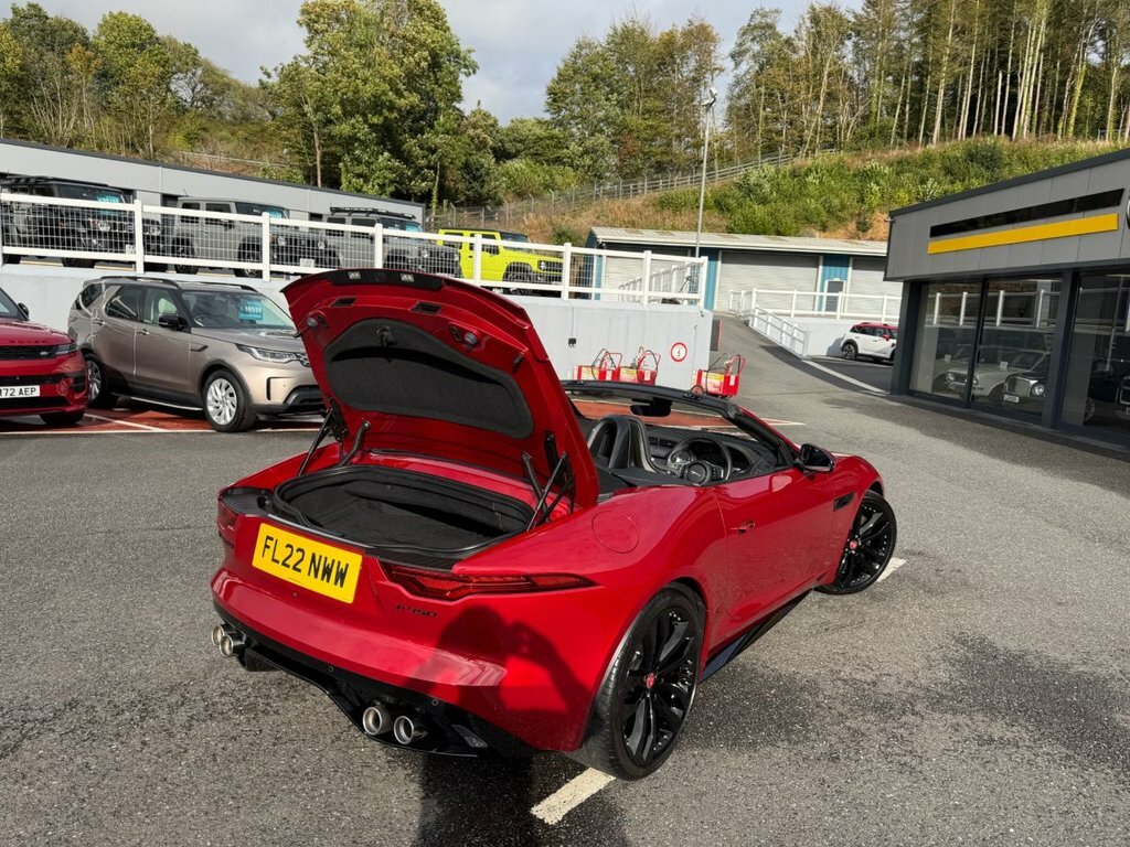Jaguar F-Type 5L R-dynamic Black Red #5