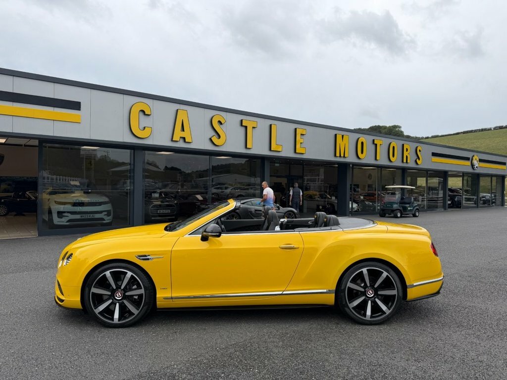 Bentley Continental Gt 4L Gtc S Yellow #2