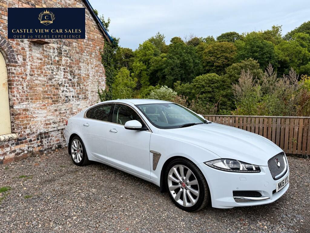 Jaguar XF Portfolio White