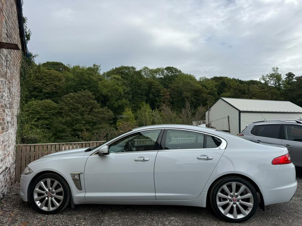 Jaguar XF Portfolio White #2