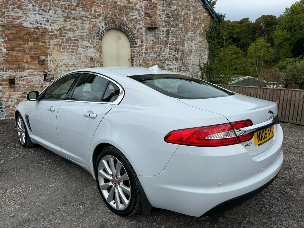Jaguar XF Portfolio White #3