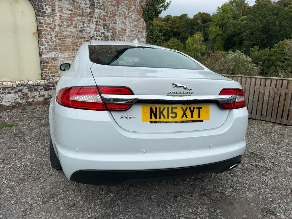 Jaguar XF Portfolio White #5