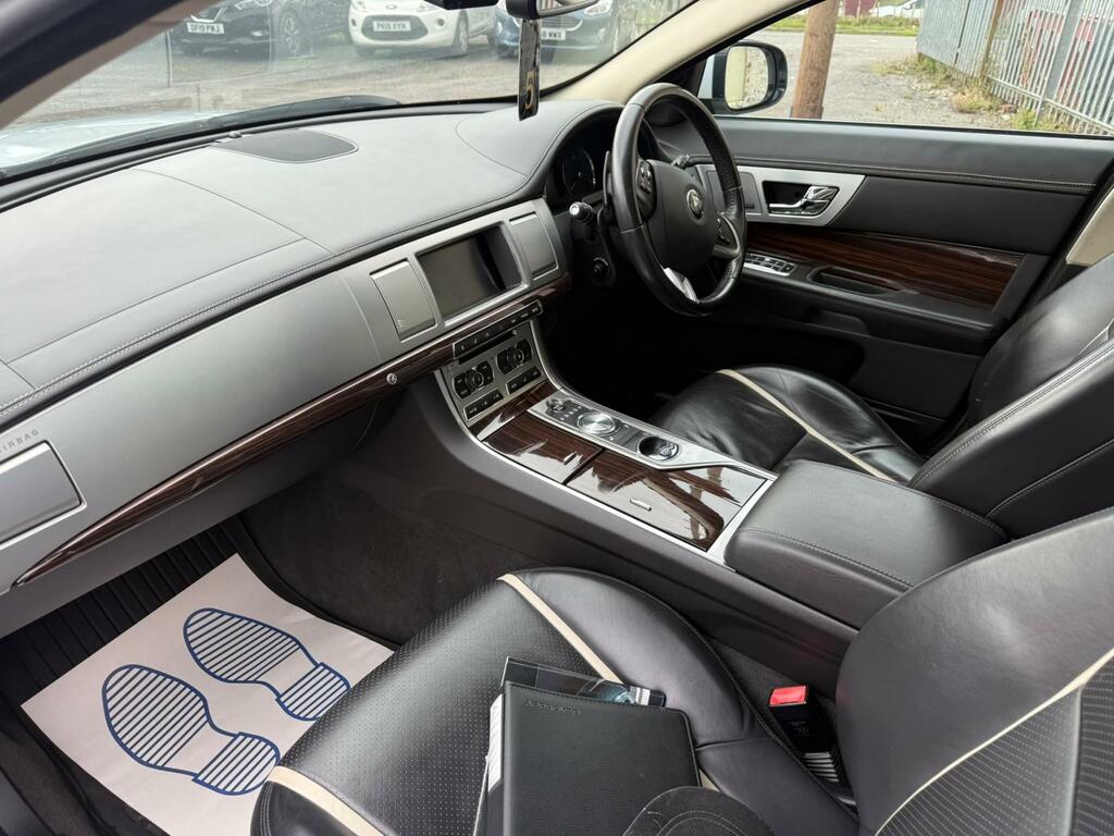Jaguar XF Portfolio White #6