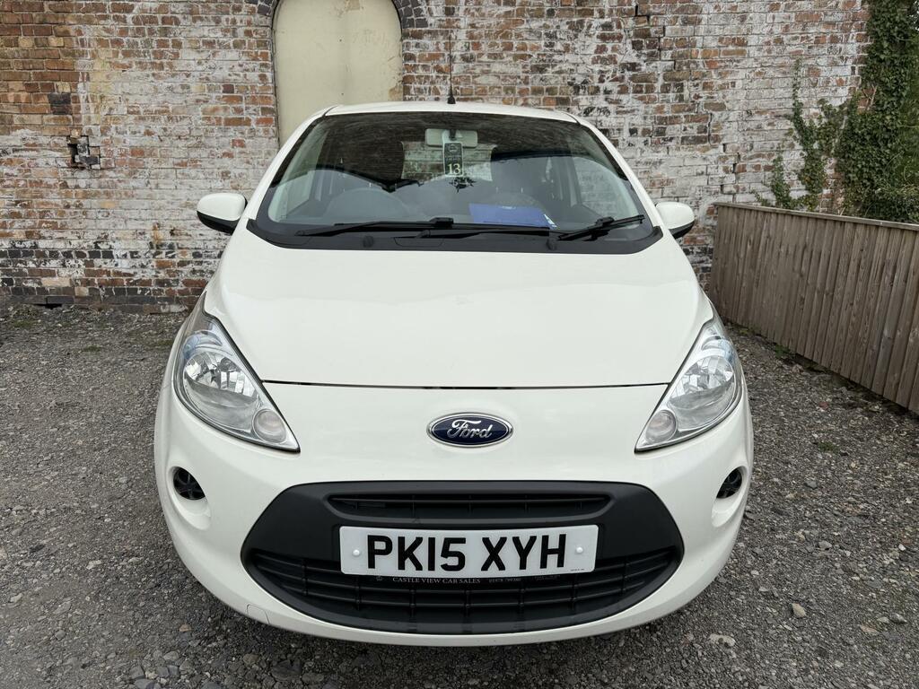 Ford KA Edge White #2