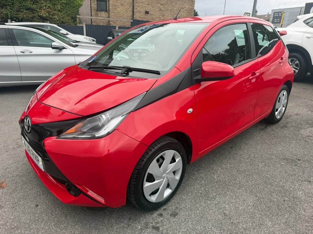 Toyota Aygo Hatchback MJ18RVP Red #6