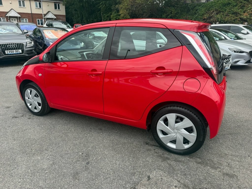 Toyota Aygo Hatchback MJ18RVP Red #5