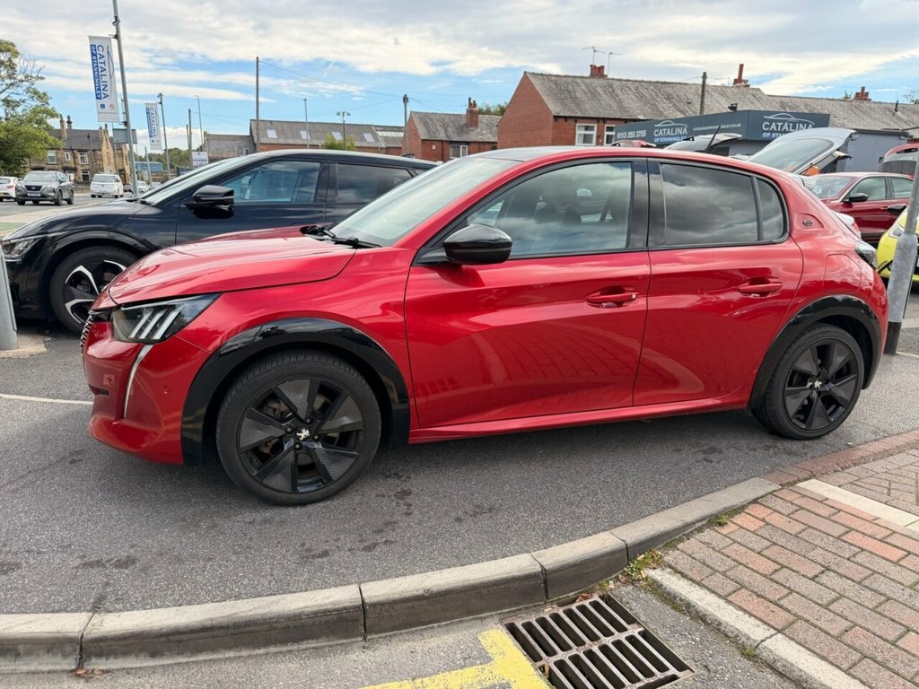 Peugeot e-208 Hatchback Red #2