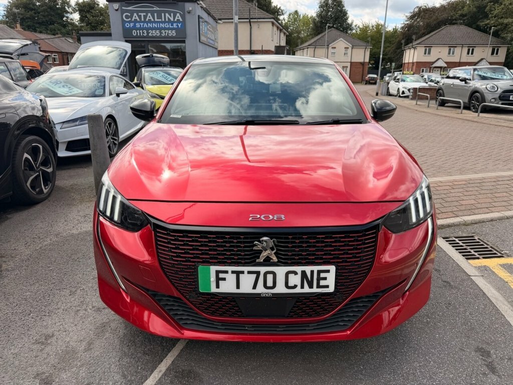 Peugeot e-208 Hatchback Red #6