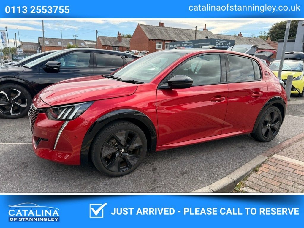 Peugeot e-208 Hatchback Red