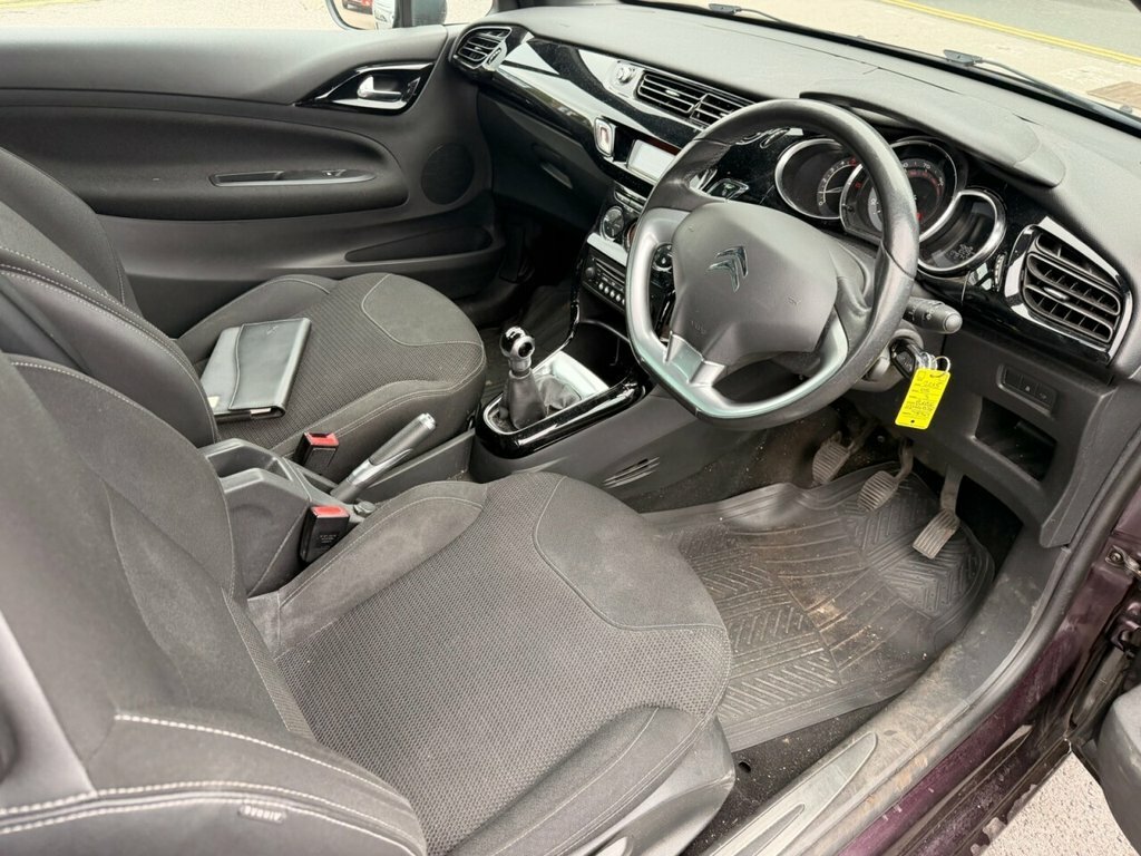 Citroen DS3 Hatchback 1.6 Bluehdi Dsire Plus 201464 Red #9