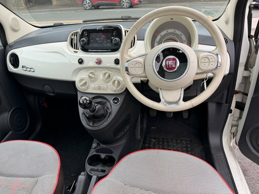 Fiat 500 1.2L Lounge White #4