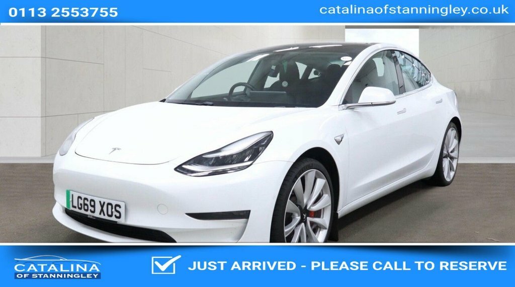 Tesla Model 3 All Models White