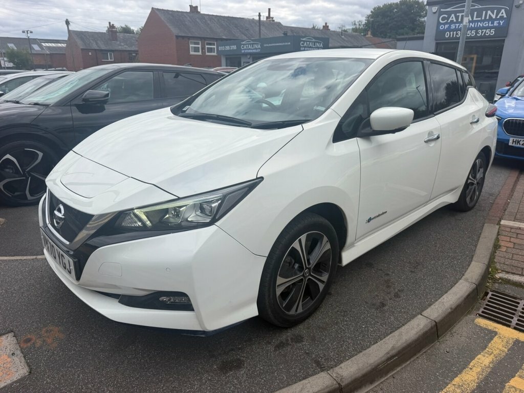 Nissan Leaf Leaf E Tekna White #5