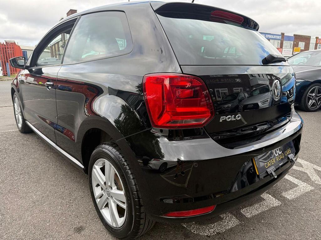 Volkswagen Polo 1.0 Bluemotion Tech Match Edition Hatchback Pe CP17KFC Black #6