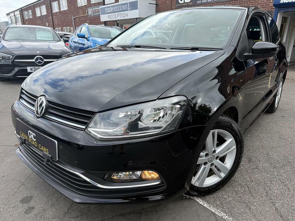Volkswagen Polo 1.0 Bluemotion Tech Match Edition Hatchback Pe CP17KFC Black #3