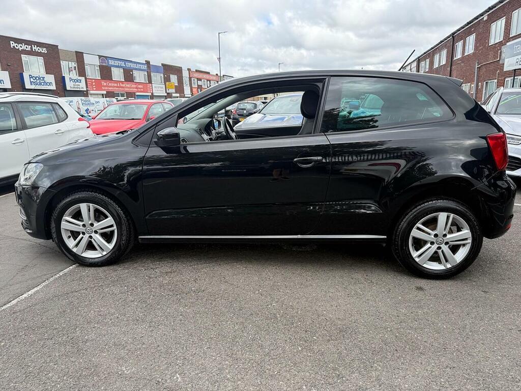 Volkswagen Polo 1.0 Bluemotion Tech Match Edition Hatchback Pe CP17KFC Black #4