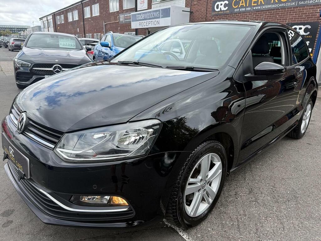 Volkswagen Polo 1.0 Bluemotion Tech Match Edition Hatchback Pe CP17KFC Black #5