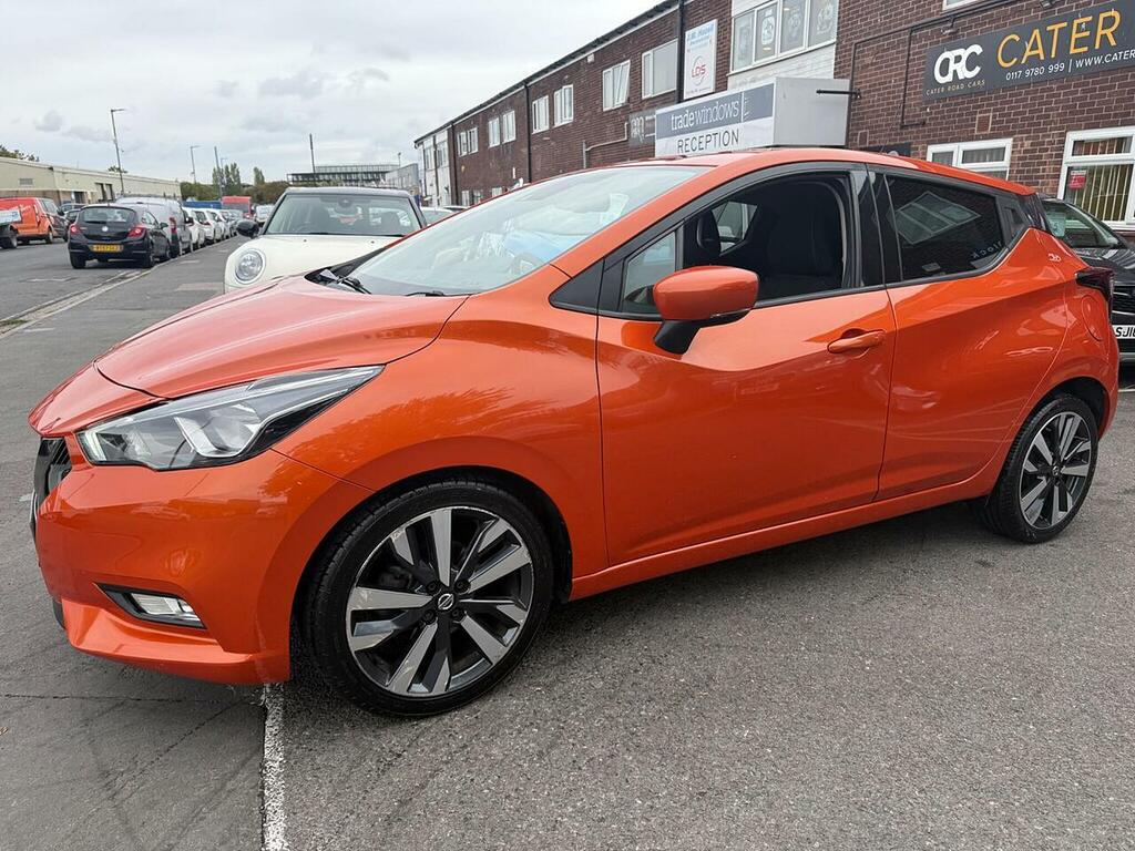 Nissan Micra 1.0 Ig-t Tekna Hatchback Euro 6 Orange #5