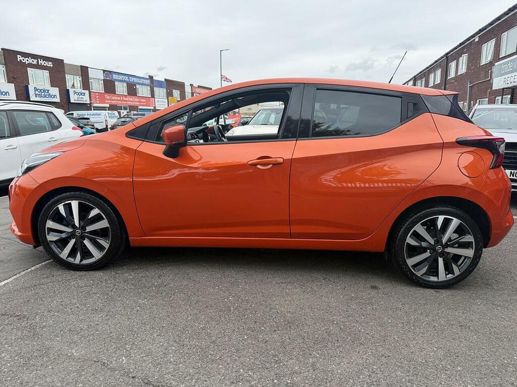 Nissan Micra 1.0 Ig-t Tekna Hatchback Euro 6 Orange #6