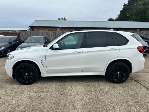 BMW X5 40D M Sport White #8