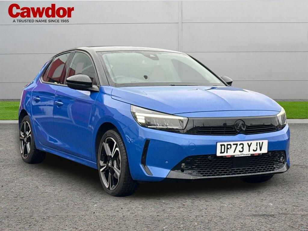 Vauxhall Corsa Gs Turbo DP73YJV Blue