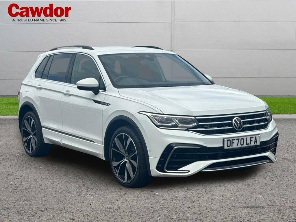 Volkswagen Tiguan R-line Tsi S-a White