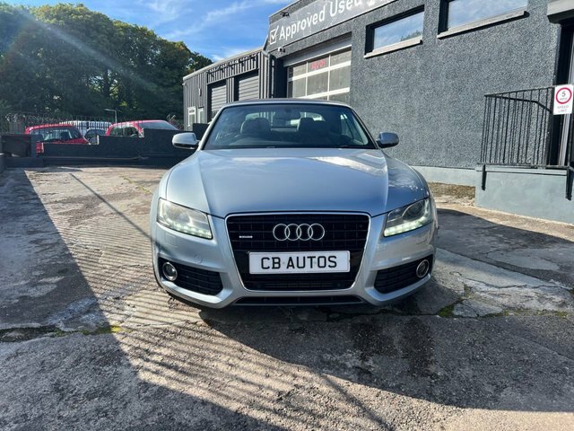 Audi A5 2011 3.0 Tdi V6 S Line Convertible S Tr Silver #4