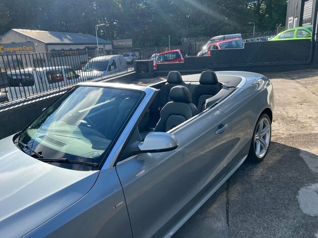 Audi A5 2011 3.0 Tdi V6 S Line Convertible S Tr Silver #3