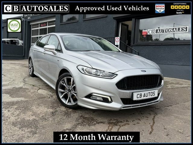 Ford Mondeo 2017 2.0 Tdci St-line X Hatchback Manua Silver