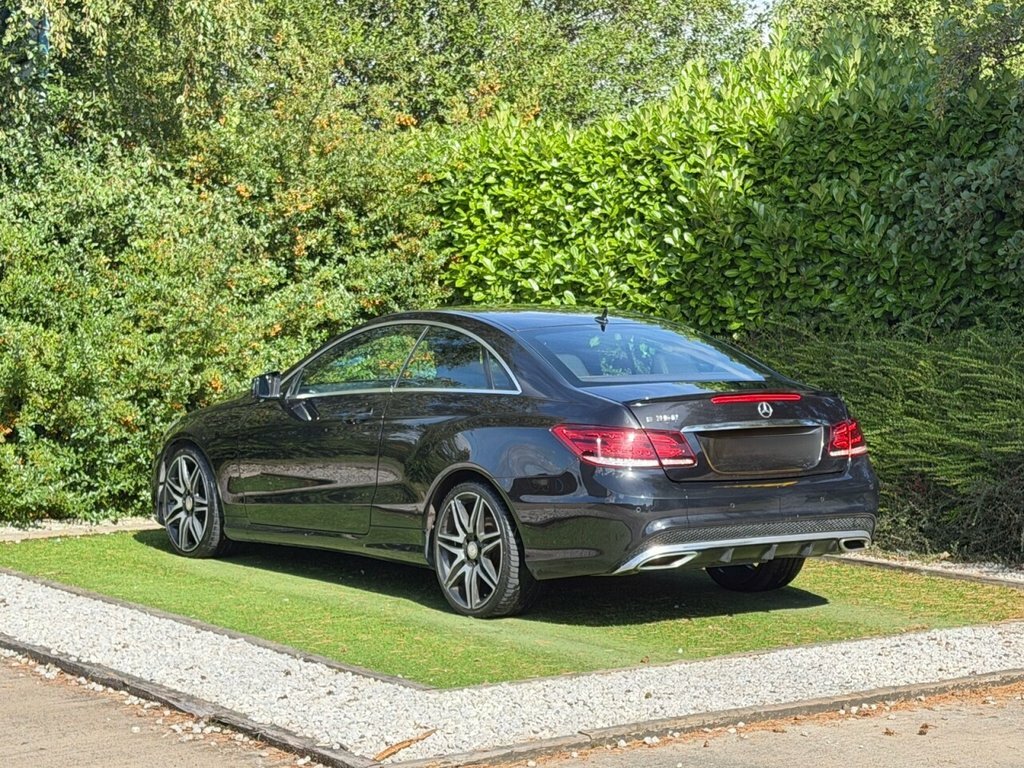 Mercedes-Benz E Class Coupe Black #3