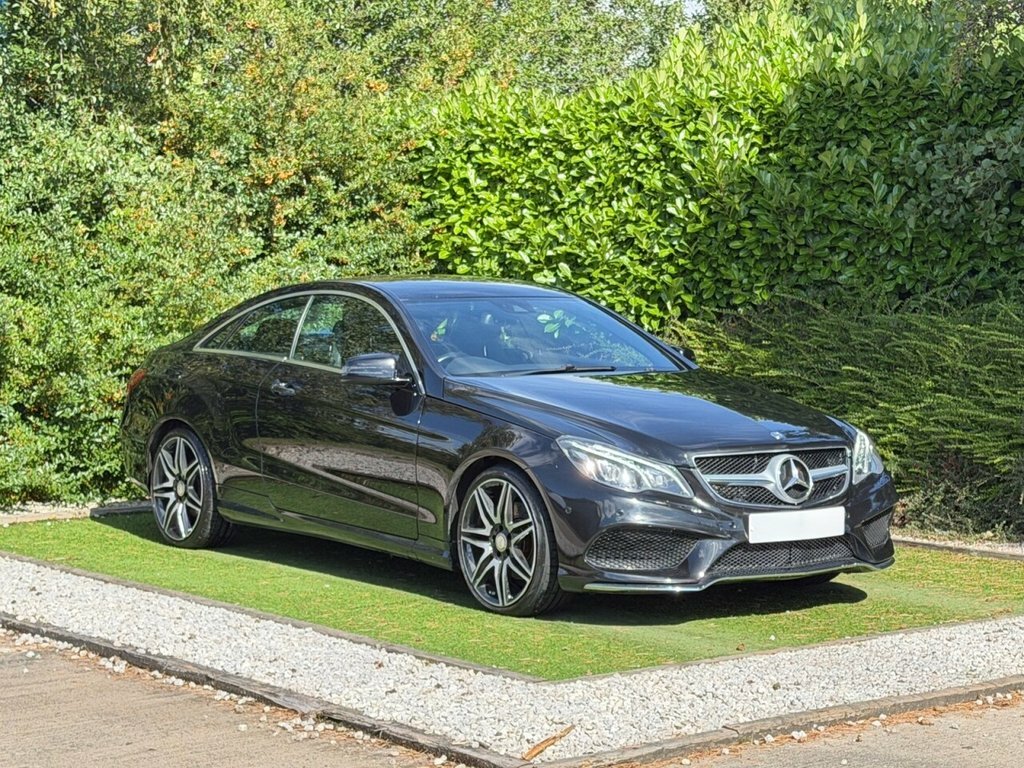 Mercedes-Benz E Class Coupe Black
